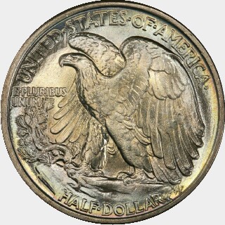 1937  Half Dollar reverse