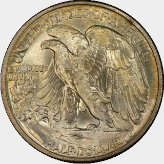 1940  Half Dollar reverse