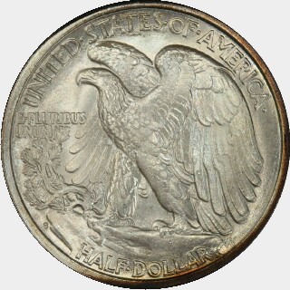 1940-S  Half Dollar reverse