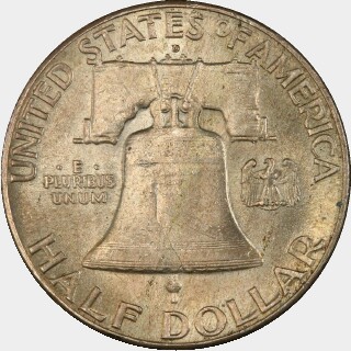 1948-D  Half Dollar reverse