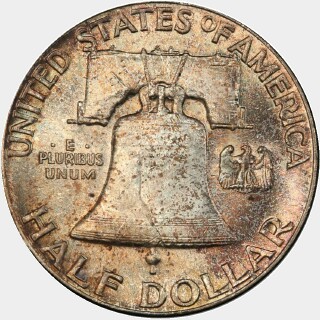 1949  Half Dollar reverse