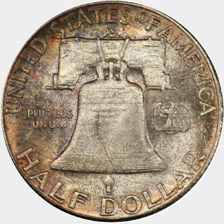 1949-S  Half Dollar reverse