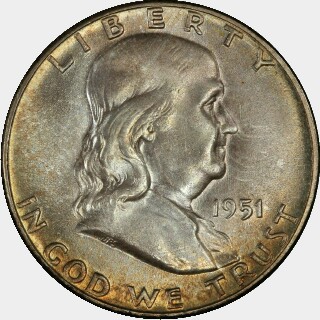 1951  Half Dollar obverse