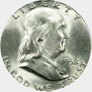 1952-D  Half Dollar obverse