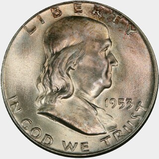 1953-D  Half Dollar obverse