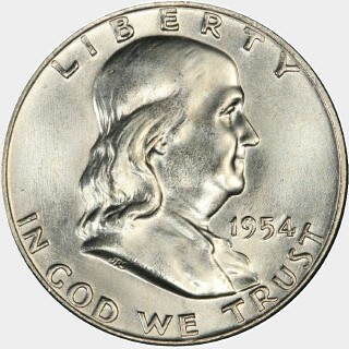 1954-D  Half Dollar obverse