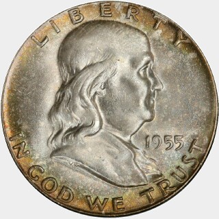 1955  Half Dollar obverse