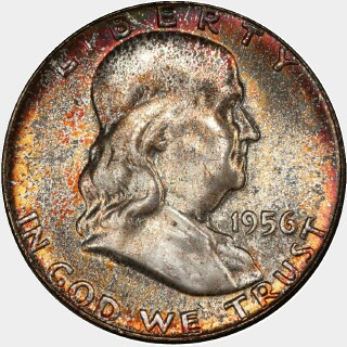 1956  Half Dollar obverse
