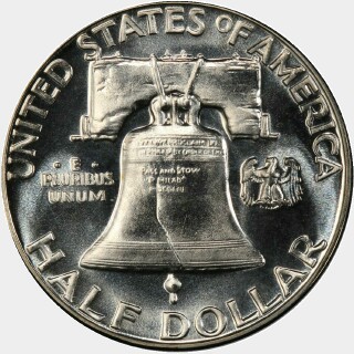 1951 Proof Half Dollar reverse