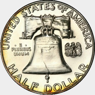 1959 Proof Half Dollar reverse