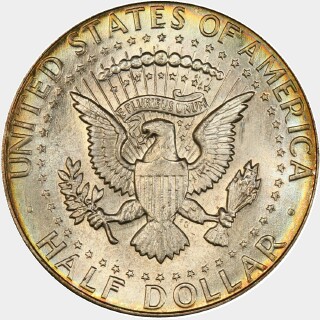1964  Half Dollar reverse