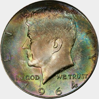 1964-D  Half Dollar obverse
