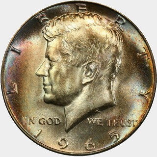 1965  Half Dollar obverse