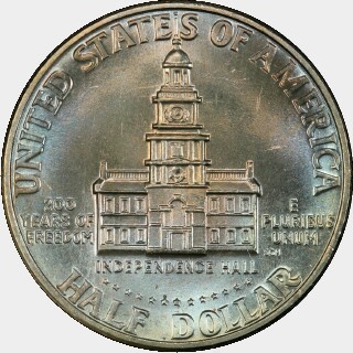 1976  Half Dollar reverse