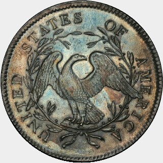 1795  One Dollar reverse