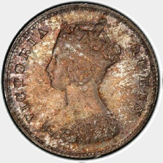 1868  Ten Cent obverse