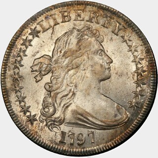 1797  One Dollar obverse