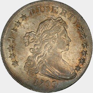 1799  One Dollar obverse