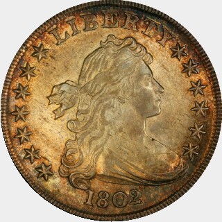 1802/1  One Dollar obverse