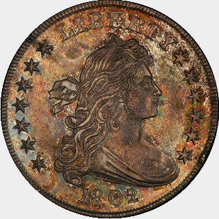 1802/1  One Dollar obverse