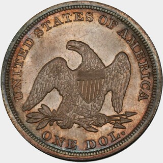 1846  One Dollar reverse
