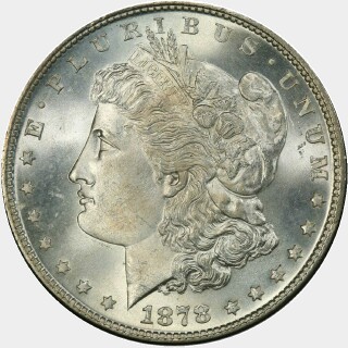 1878  One Dollar obverse