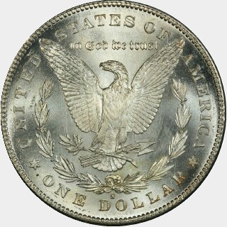 1878-S  One Dollar reverse