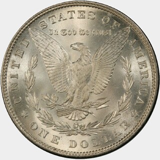 1879  One Dollar reverse