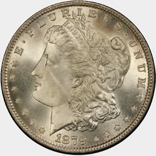 1879  One Dollar obverse