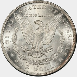 1879-O  One Dollar reverse
