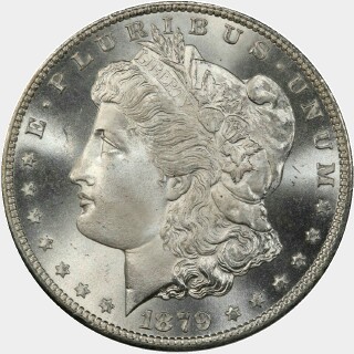 1879-S  One Dollar obverse