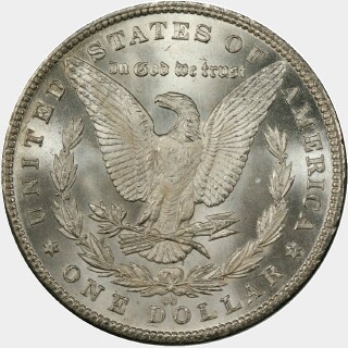 1880-CC  One Dollar reverse