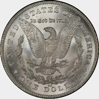 1880/79-CC  One Dollar reverse