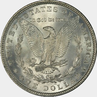 1882  One Dollar reverse