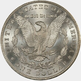 1882-CC  One Dollar reverse