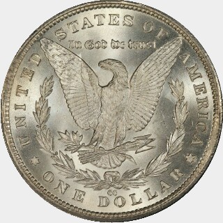1883-CC  One Dollar reverse