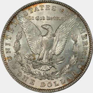 1901  One Dollar reverse