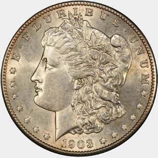 1903-S  One Dollar obverse