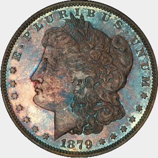 1879 Proof One Dollar obverse