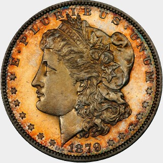 1879-O Proof One Dollar obverse