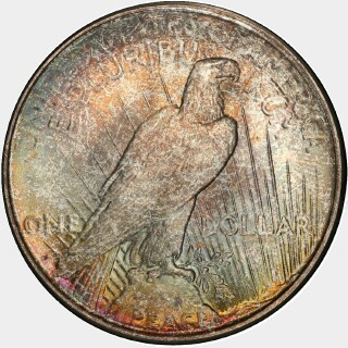 1923-D  One Dollar reverse