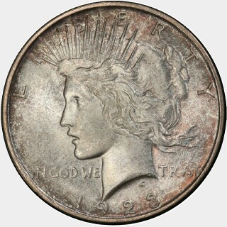 1923-D  One Dollar obverse