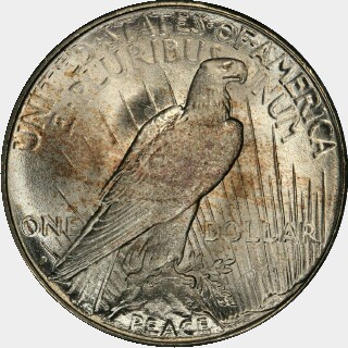 1923-S  One Dollar reverse