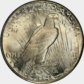 1924-S  One Dollar reverse