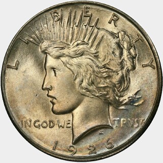 1926  One Dollar obverse