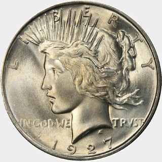 1927-D  One Dollar obverse