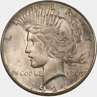 1927-S  One Dollar obverse