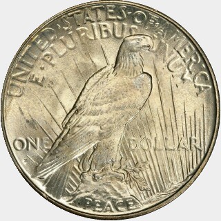 1928-S  One Dollar reverse