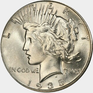 1935  One Dollar obverse
