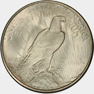 1935-S  One Dollar reverse